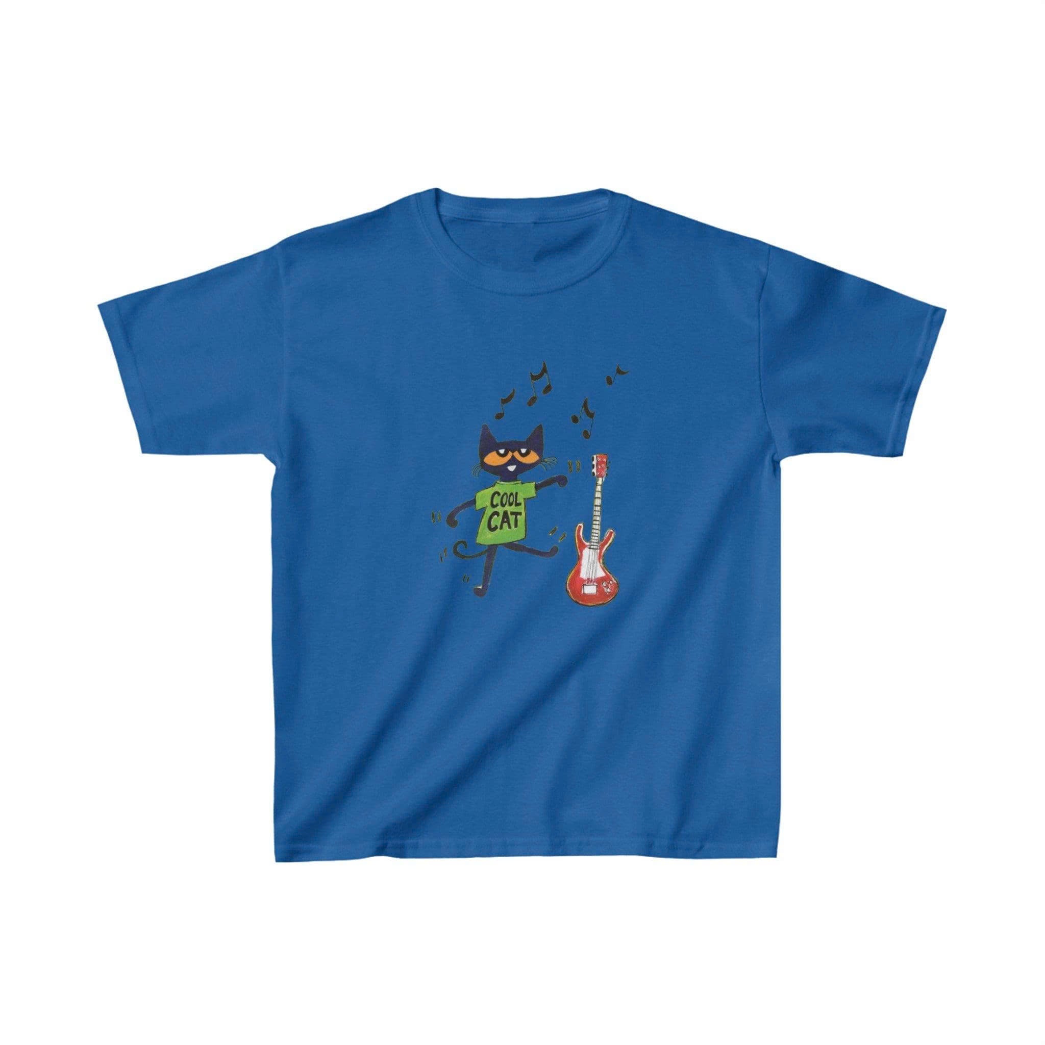 PETE THE CAT COOL CAT GAPHIC SHIRT, Y2K TRENDY TEE PH-0073