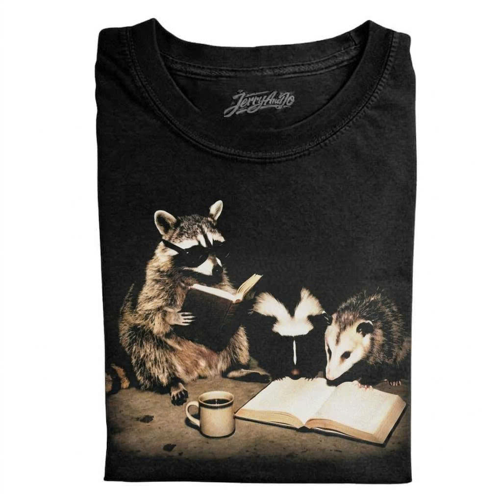 BOOK CLUB FOR INTROVERTS GRAPHIC TEE LL - 0108